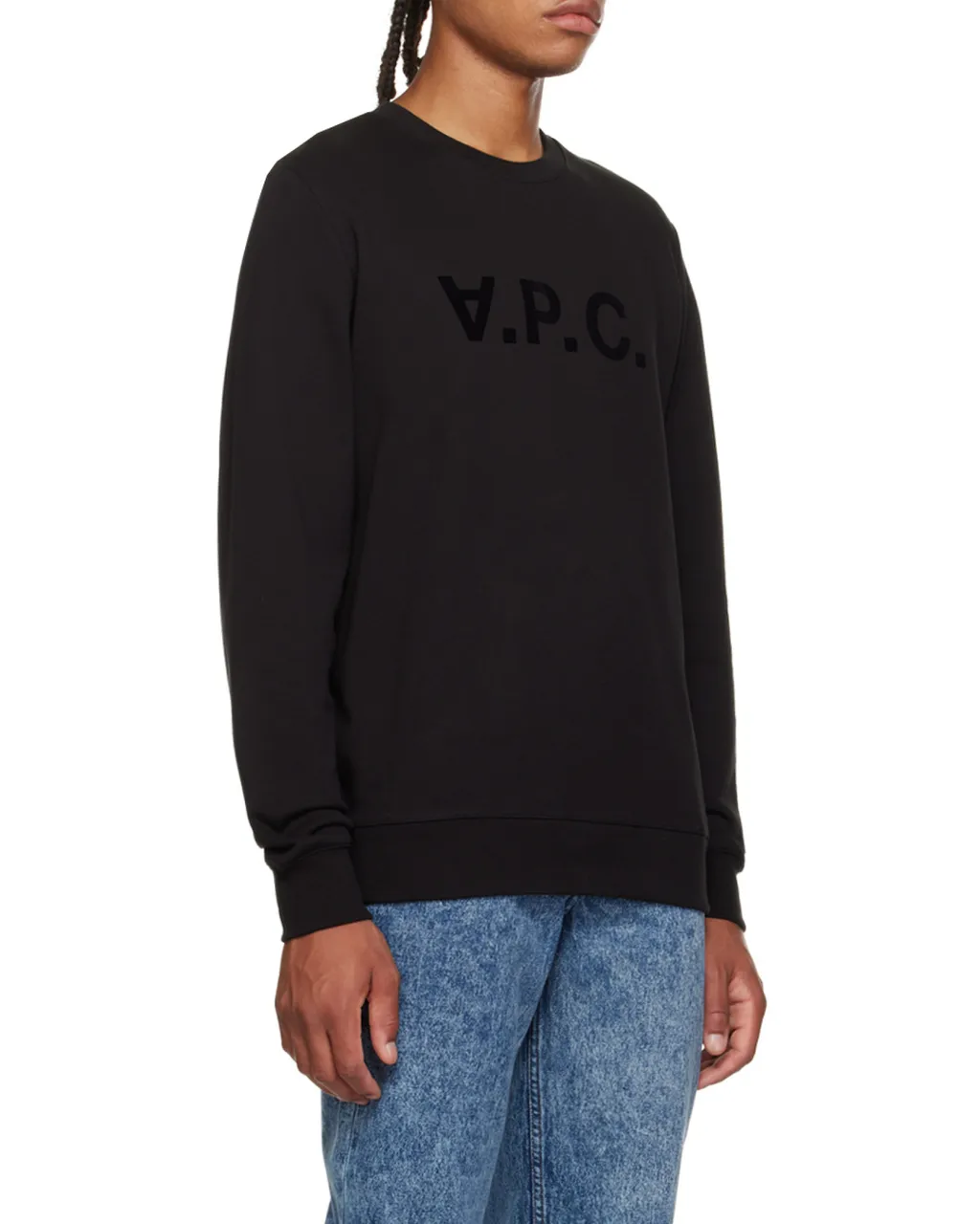Logo-Printed Straight Hem Sweatshirt