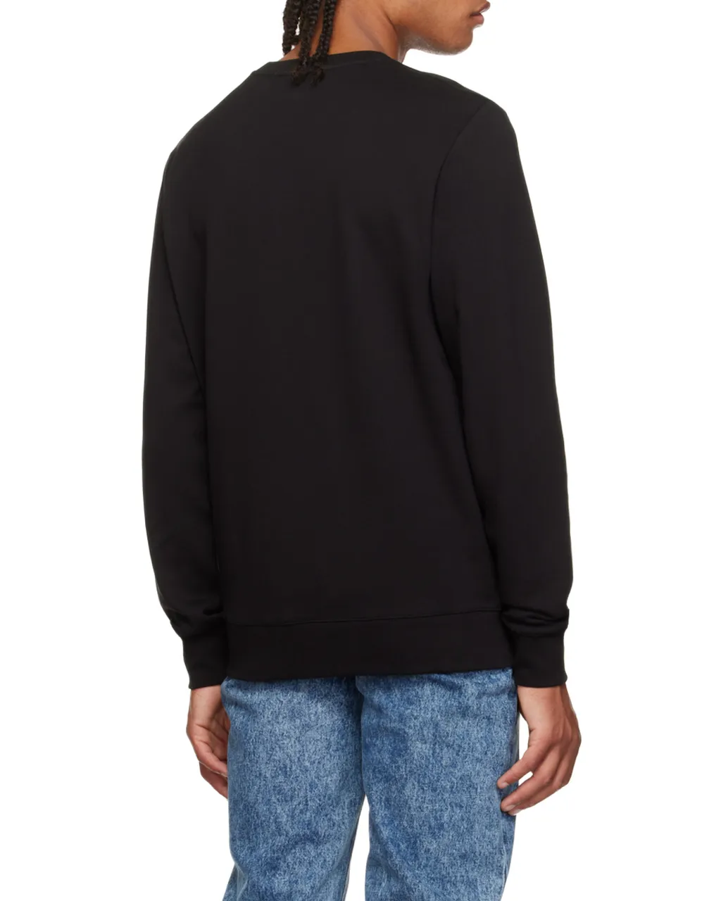 Logo-Printed Straight Hem Sweatshirt