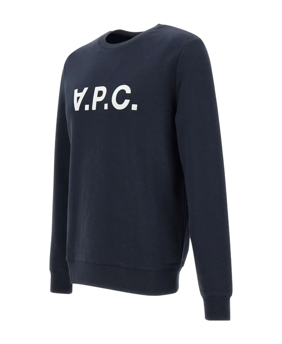 Logo-Printed Straight Hem Sweatshirt