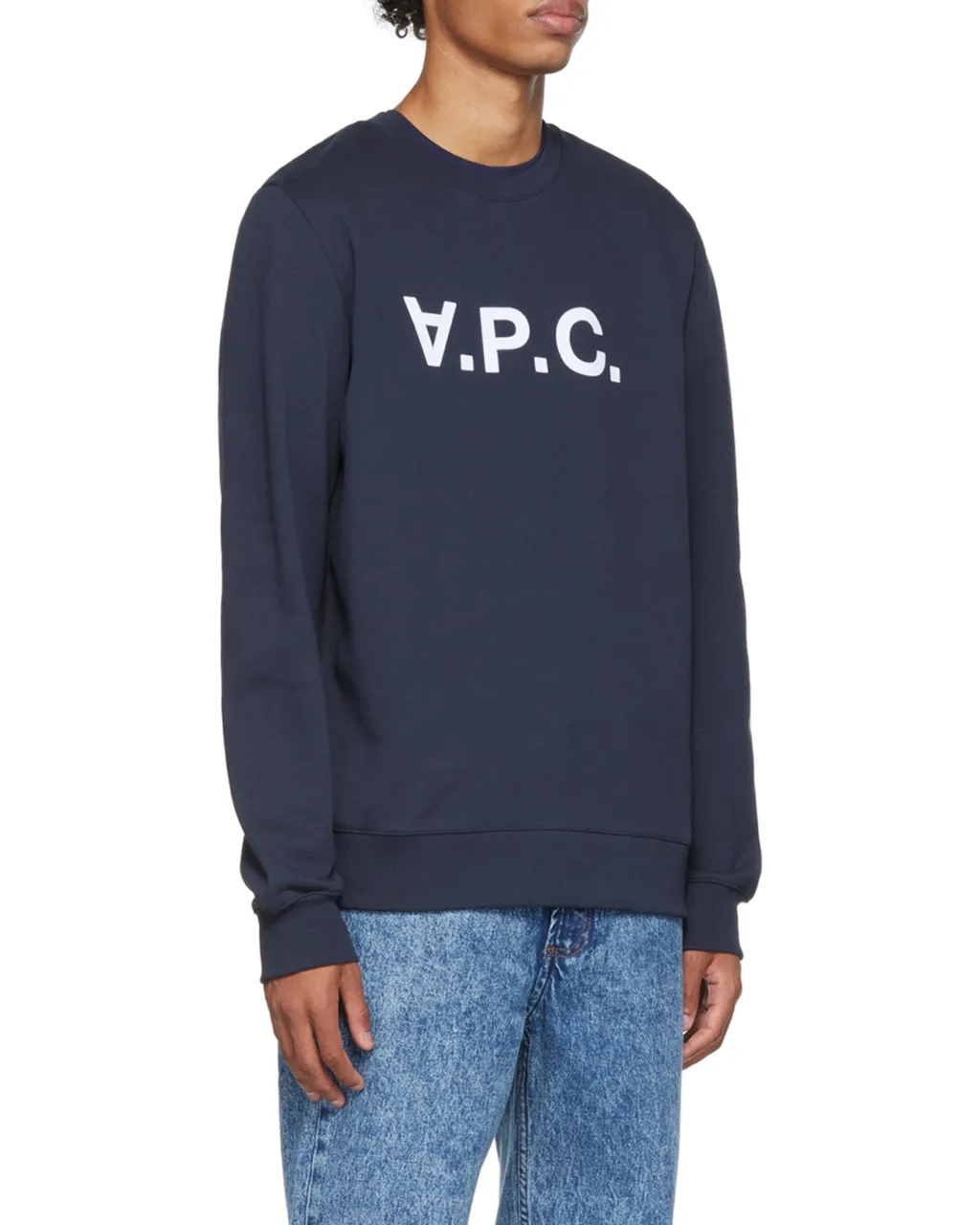 Logo-Printed Straight Hem Sweatshirt