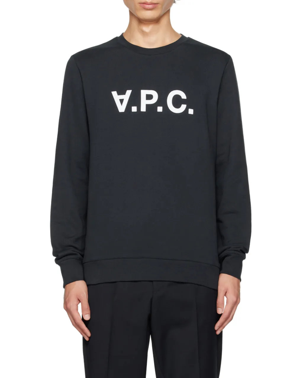Logo-Printed Straight Hem Sweatshirt