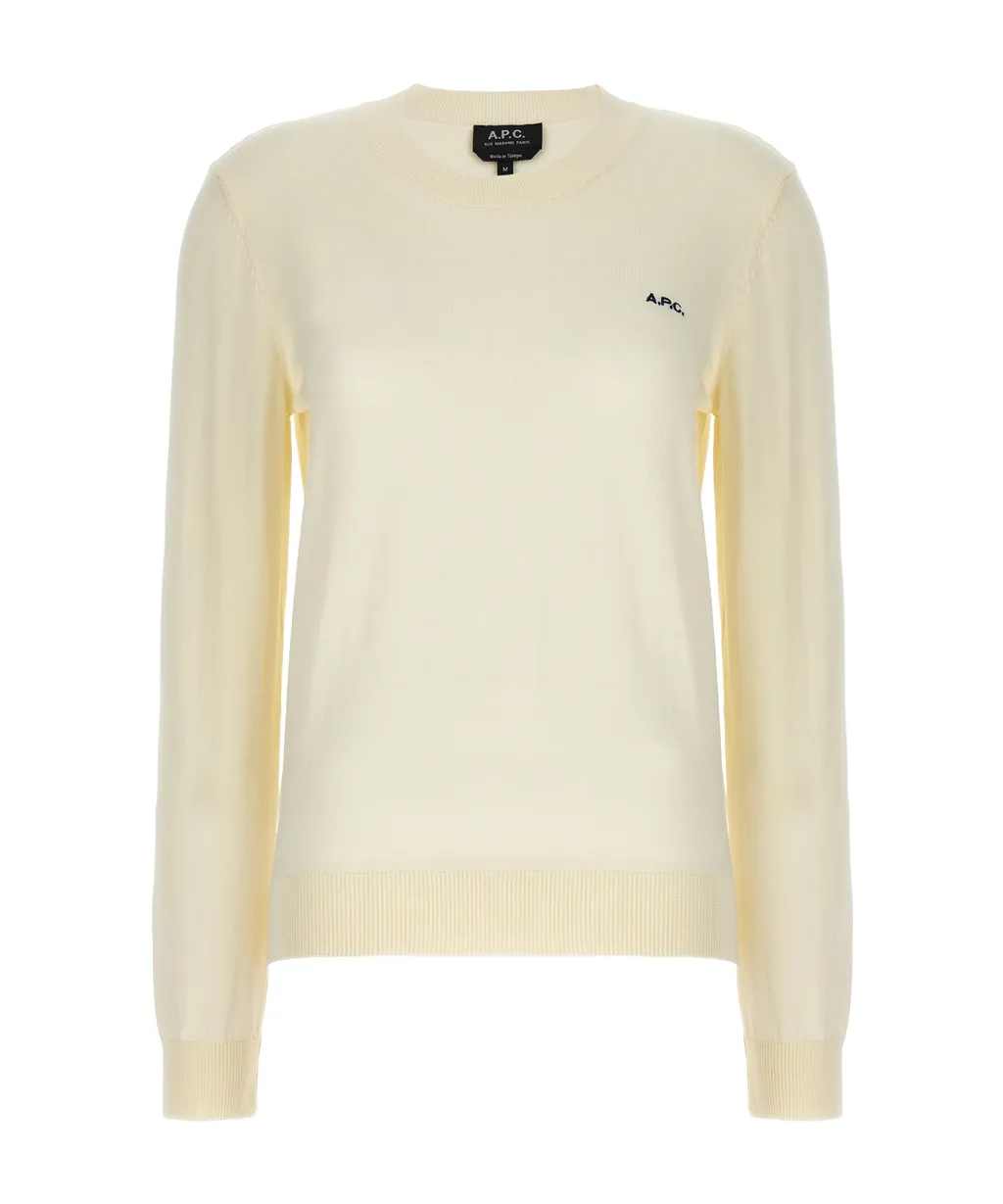 Logo Embroidered Crewneck Jumper