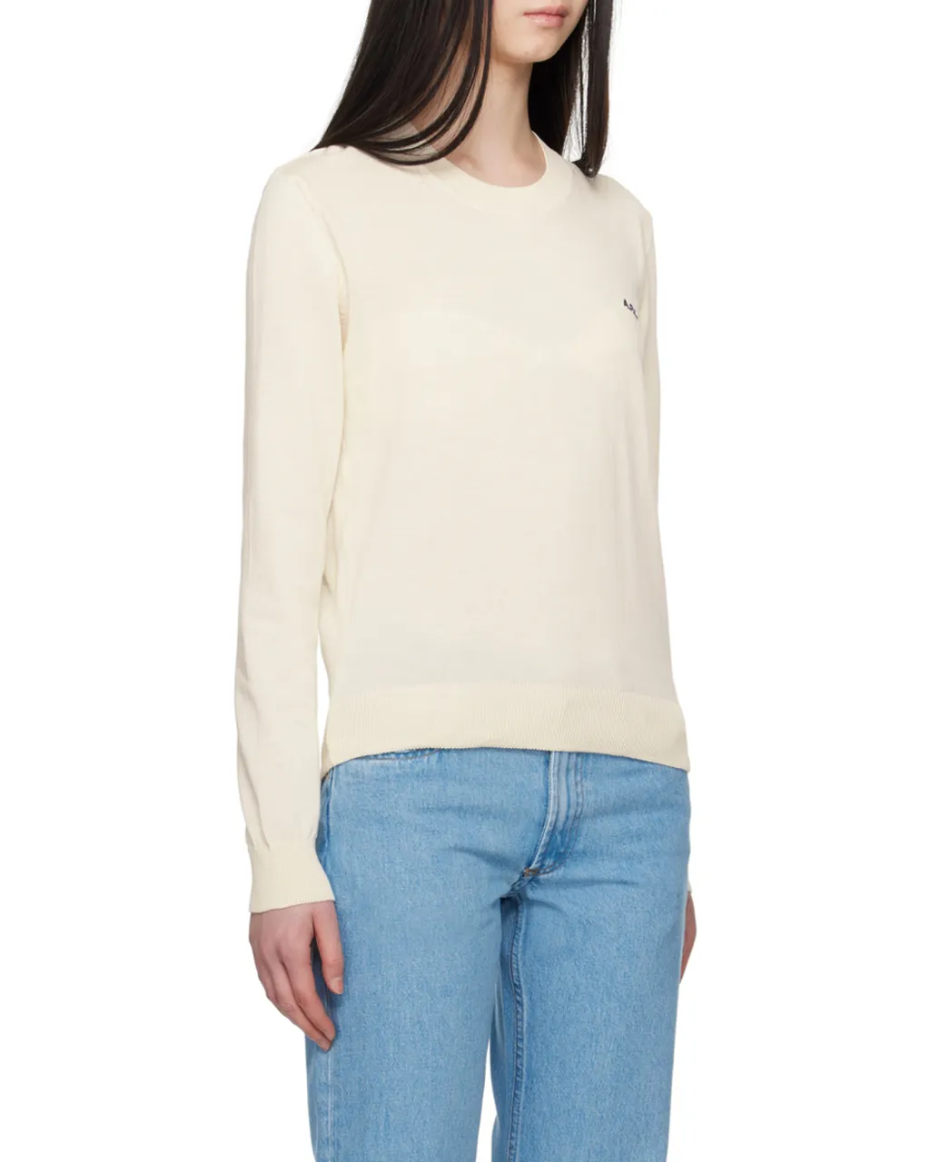 Logo Embroidered Crewneck Jumper