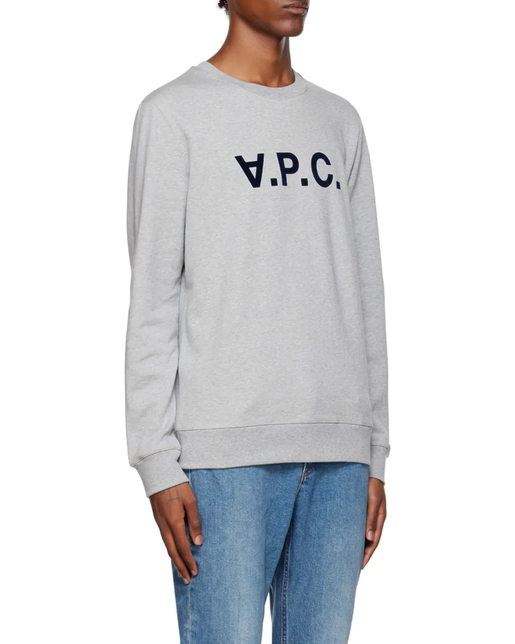 Logo-Printed Straight Hem Sweatshirt