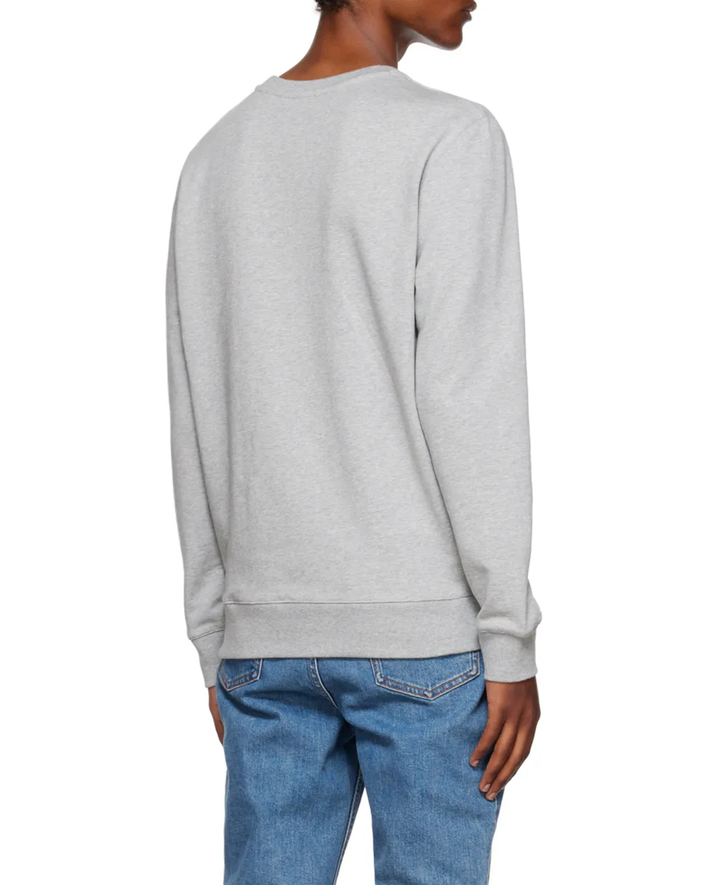Logo-Printed Straight Hem Sweatshirt
