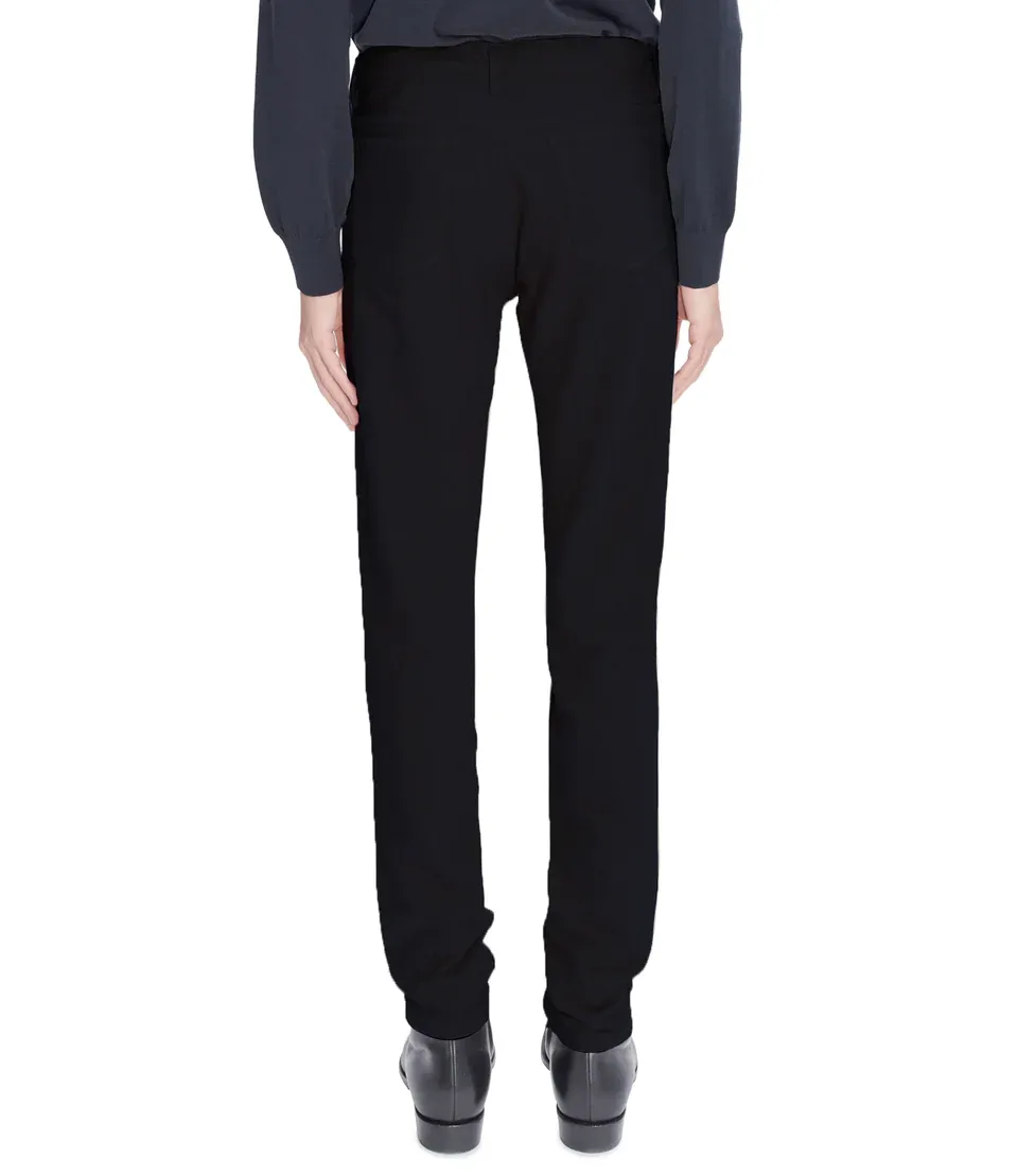 Straight-Leg Slim-Cut Pants