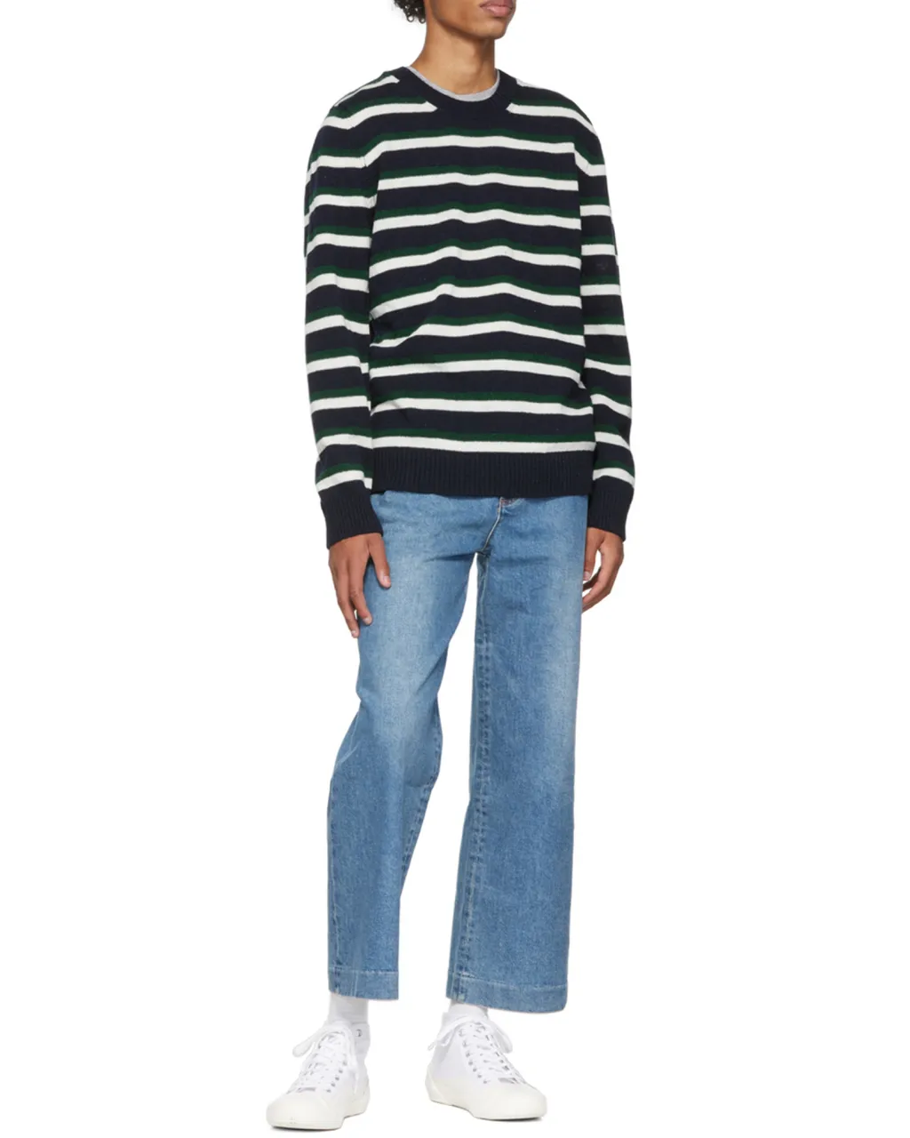 Cropped Sailor Jeans