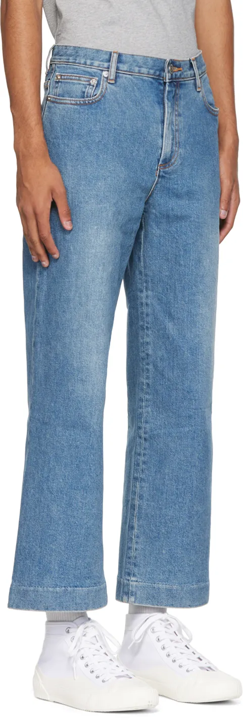 Cropped Sailor Jeans