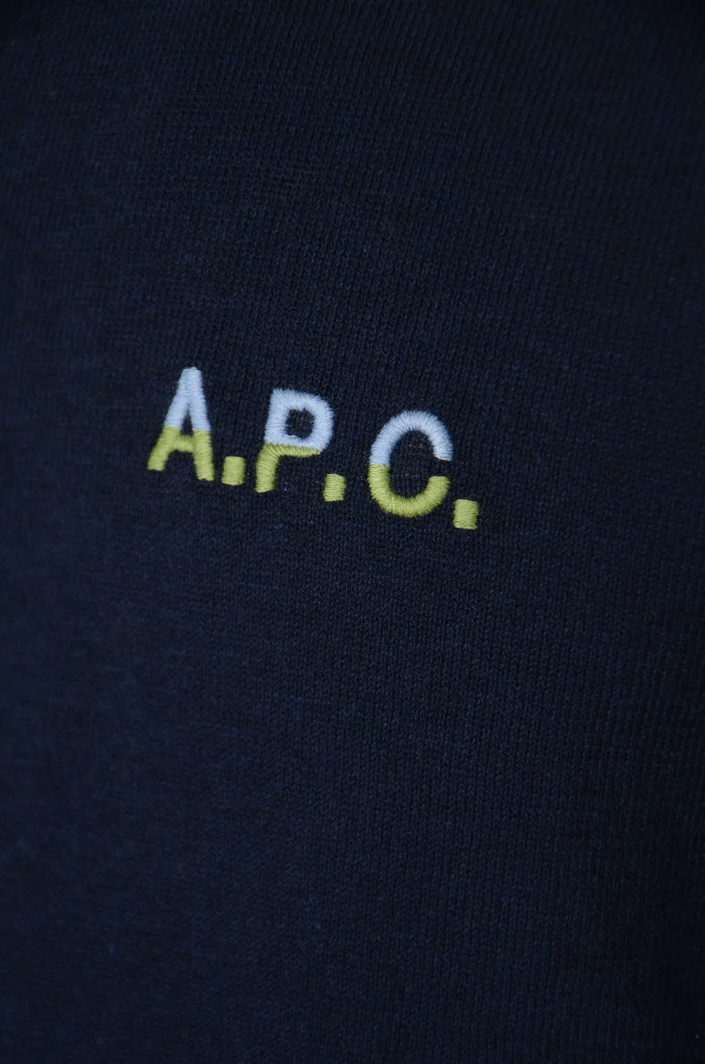 Logo Embroidered Knit Jumper
