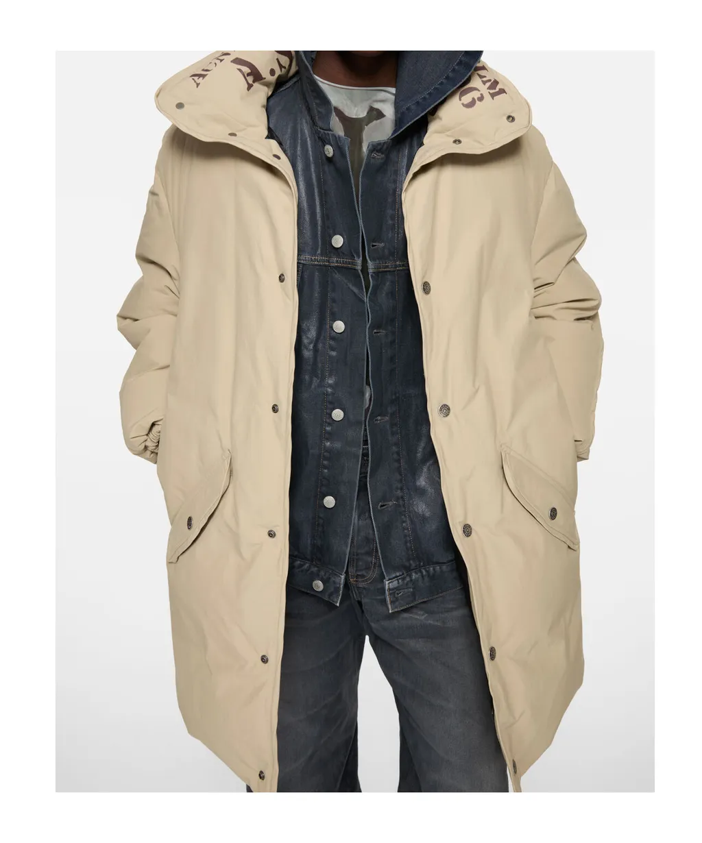 Button Padded Parka