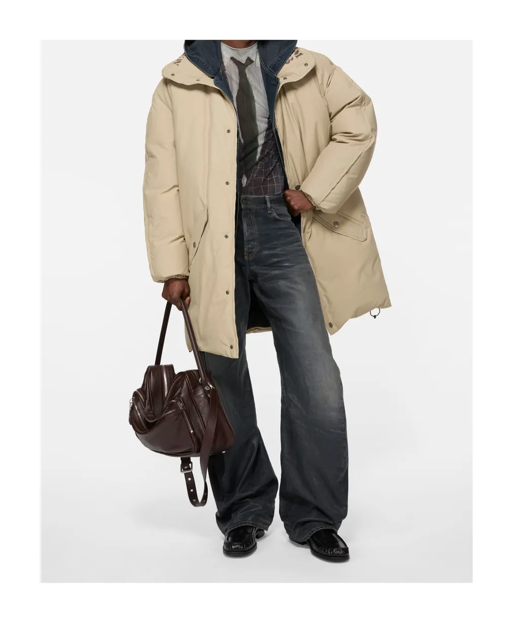 Button Padded Parka