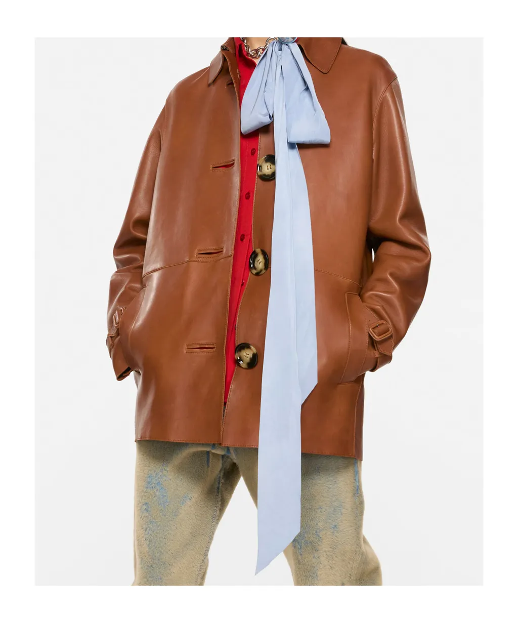 Leather Coat