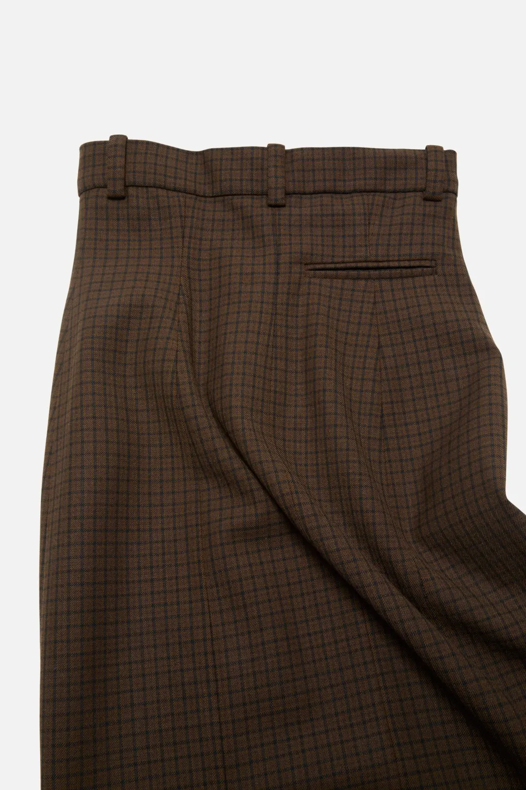 Checked Skirt