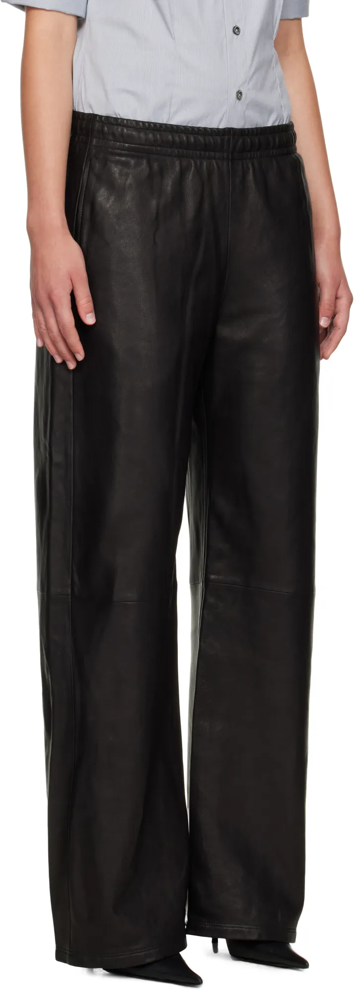 Elastic Waist Casual Pants