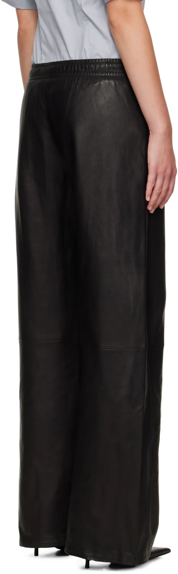 Elastic Waist Casual Pants