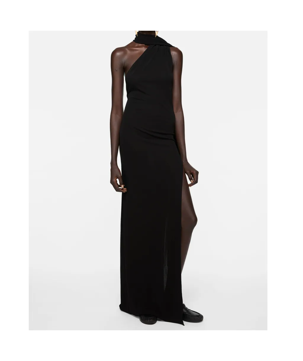 Draped Fringe Dress