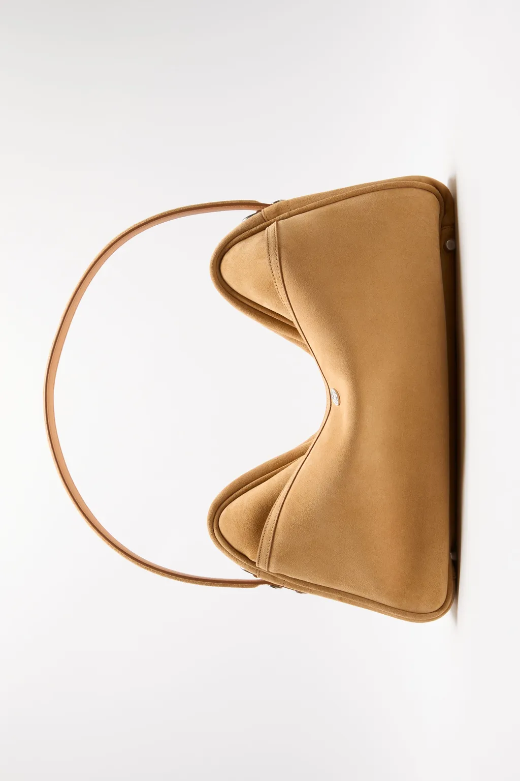 Camero Camera Suede Leather Shoulder Bag