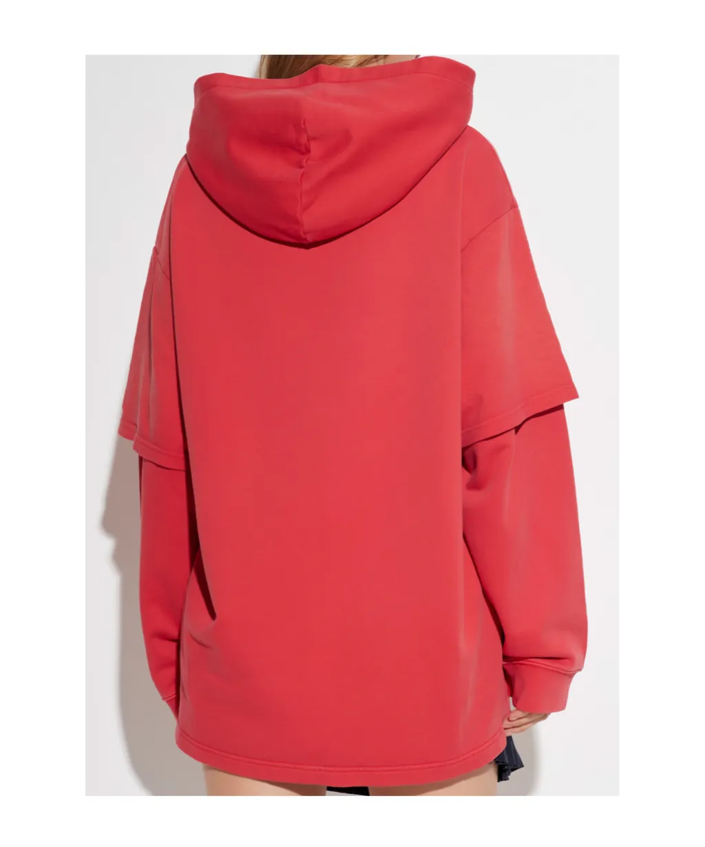 Long-Sleeved Hooded Sweatshirt
