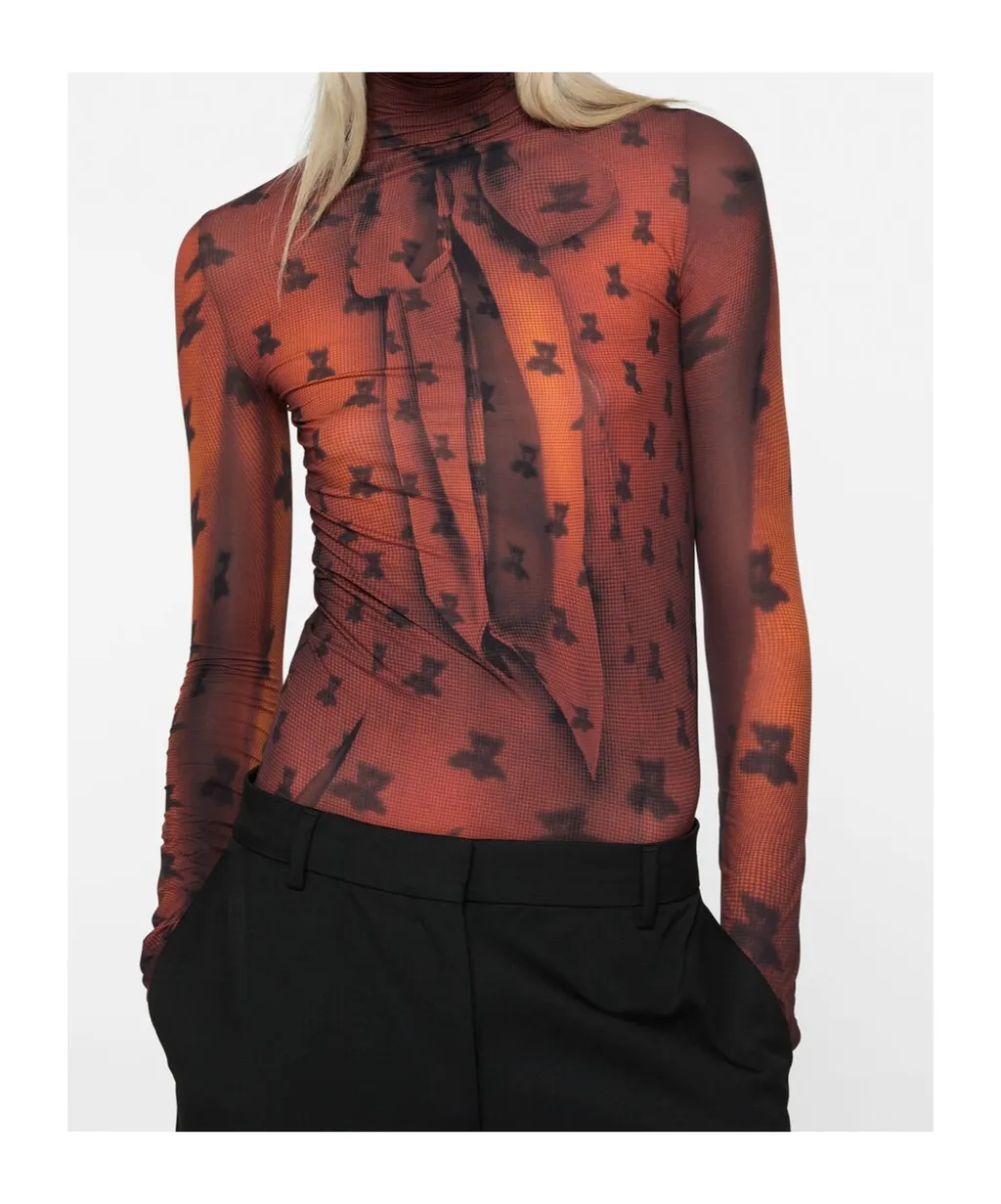 Fitted Printed T-Shirt