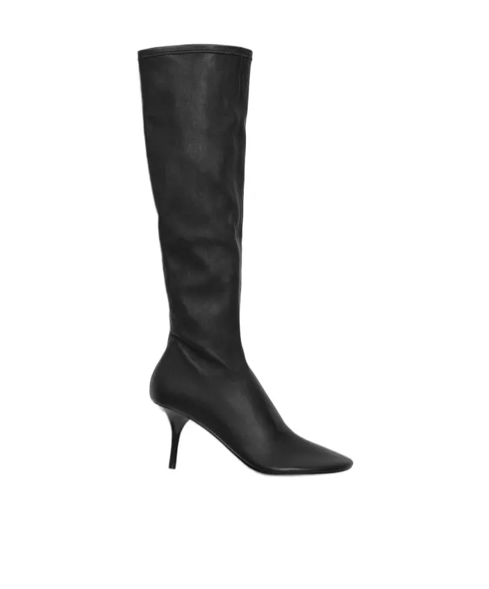 Slouchy Leather Boots