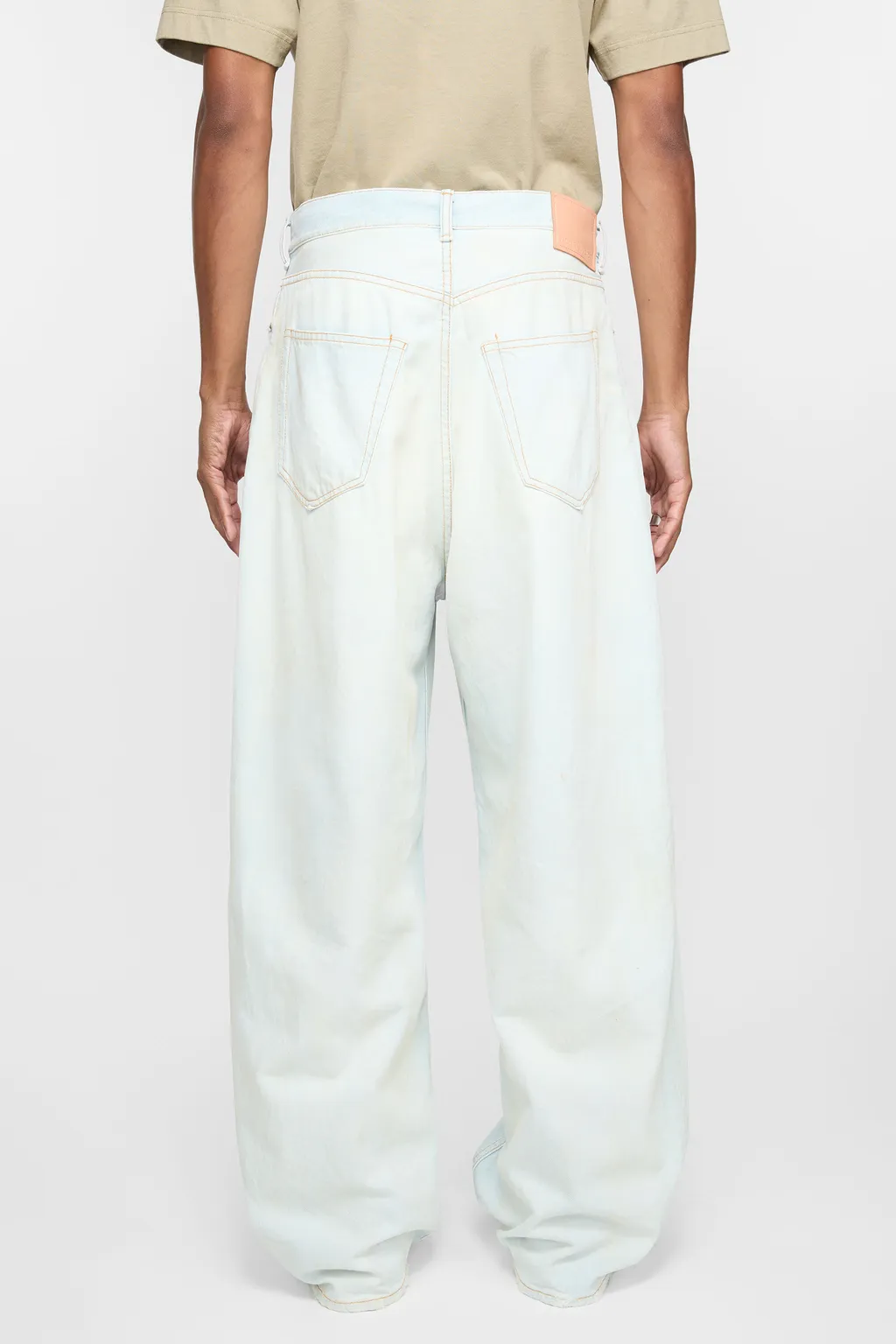 Distressed Denim Trousers