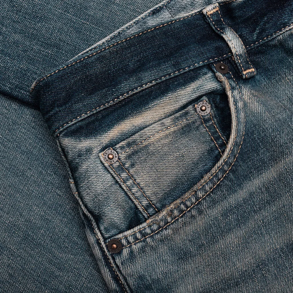 Waistband Denim Trousers