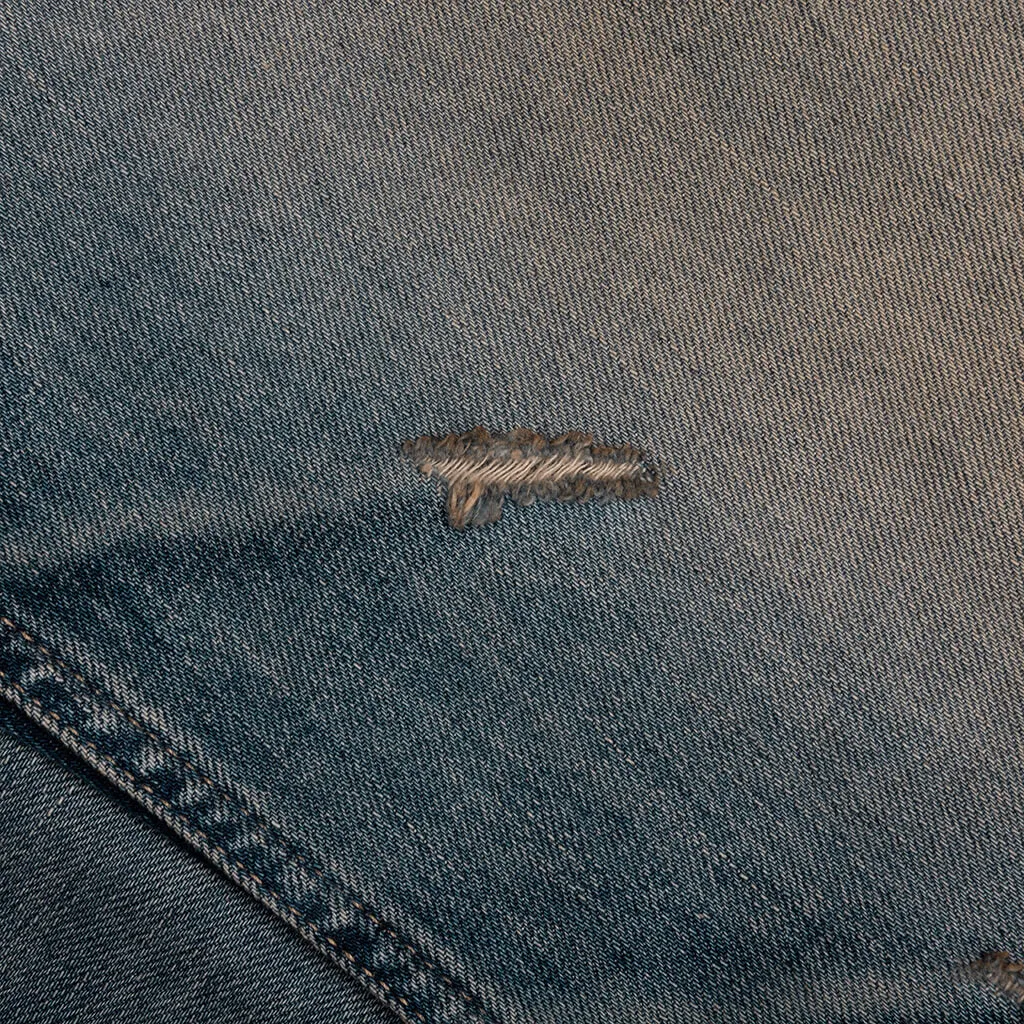 Waistband Denim Trousers
