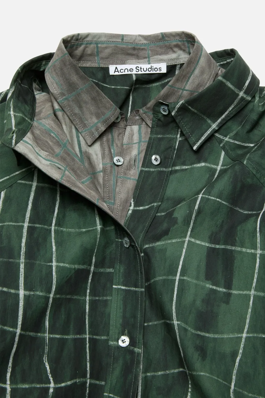 Layered Checked Shirt