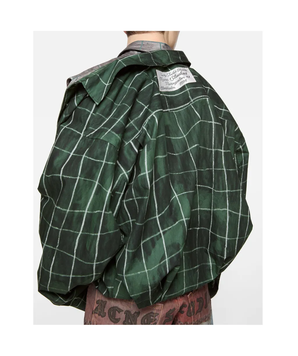 Layered Checked Shirt