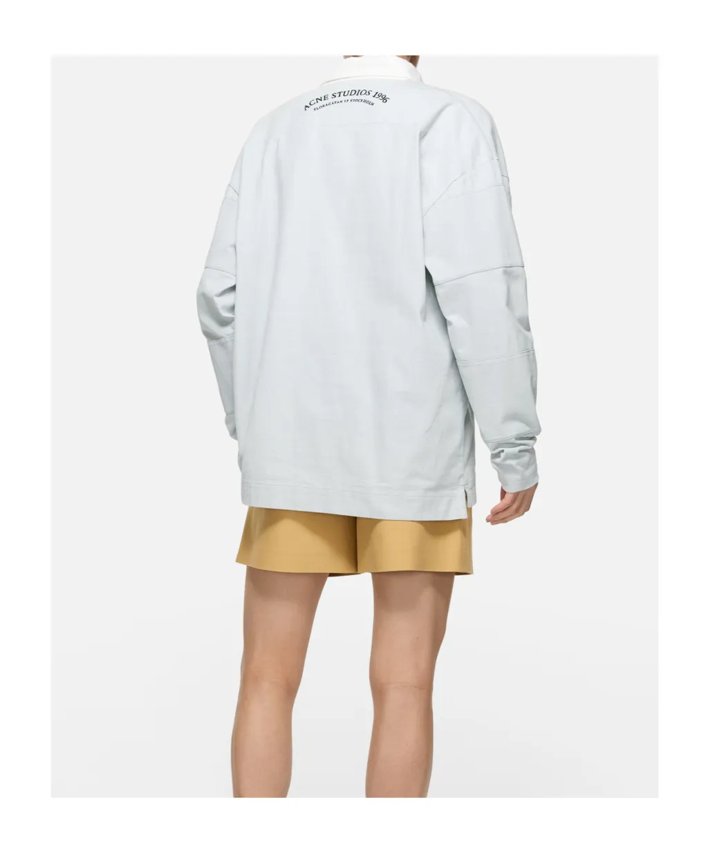 Graphic-Print Polo Shirt