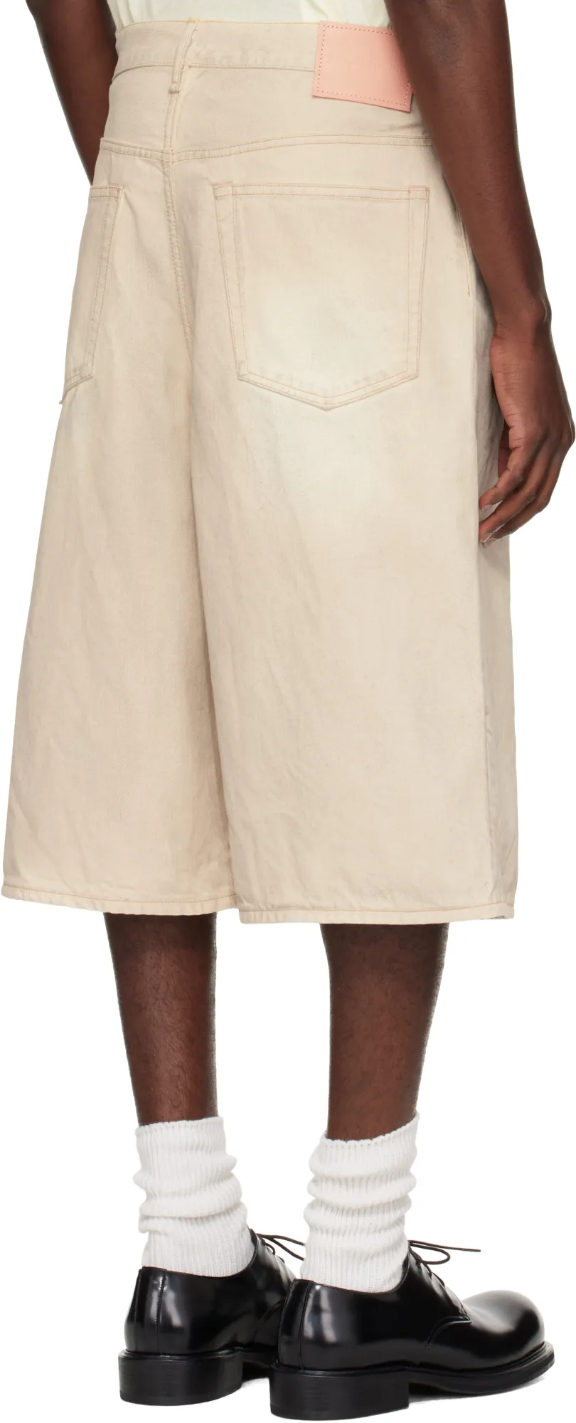 Belt Loop Denim Shorts