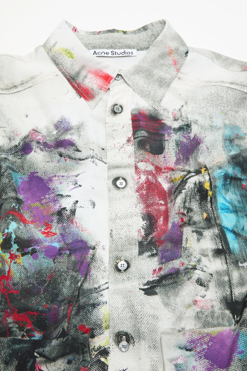 Printed Button-Down Shirt
