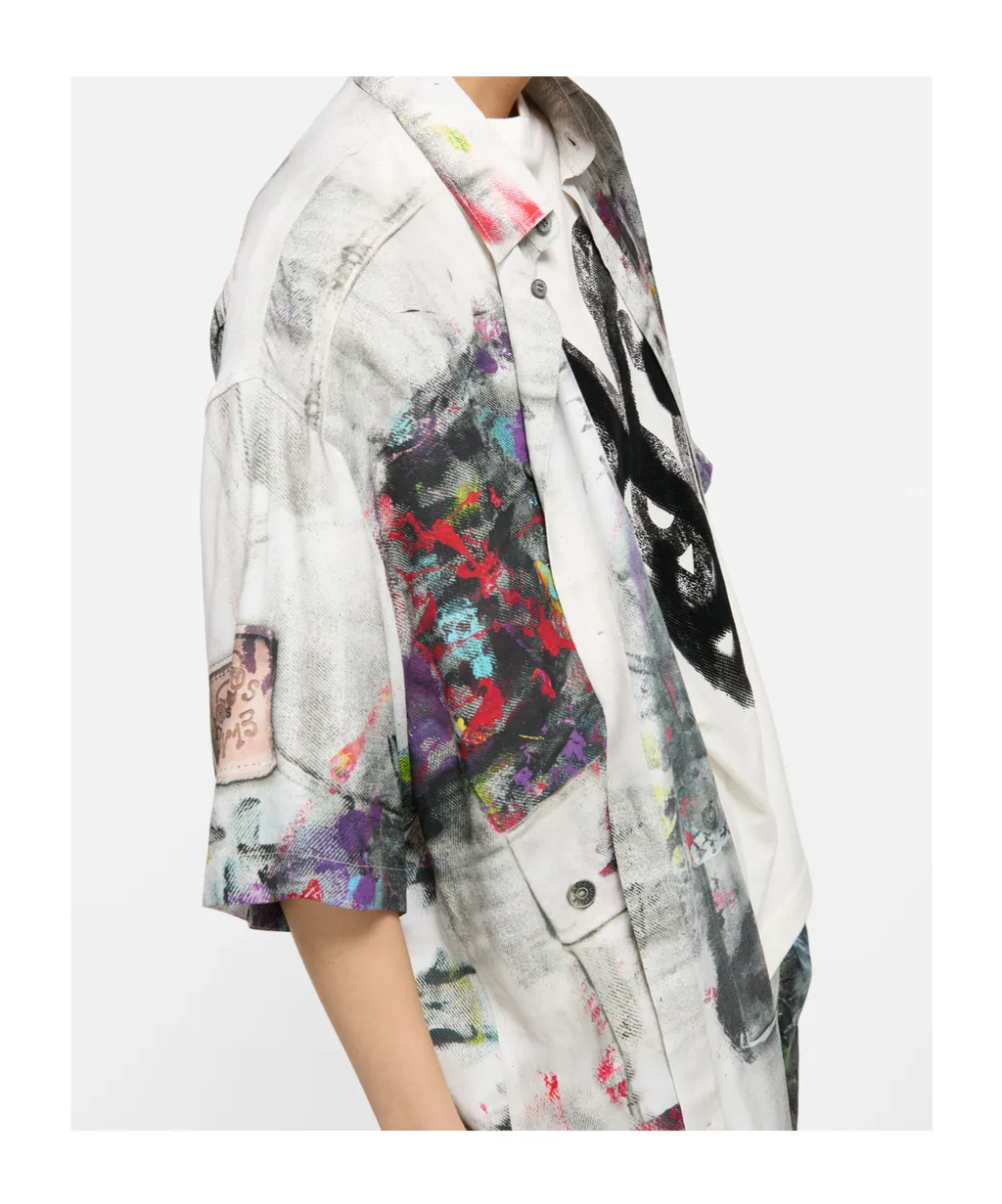 Printed Button-Down Shirt