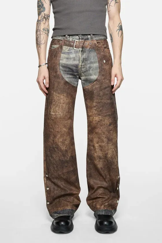 Printed Jeans