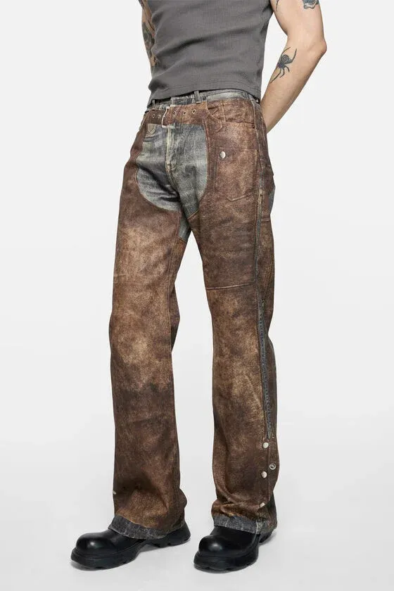 Printed Jeans
