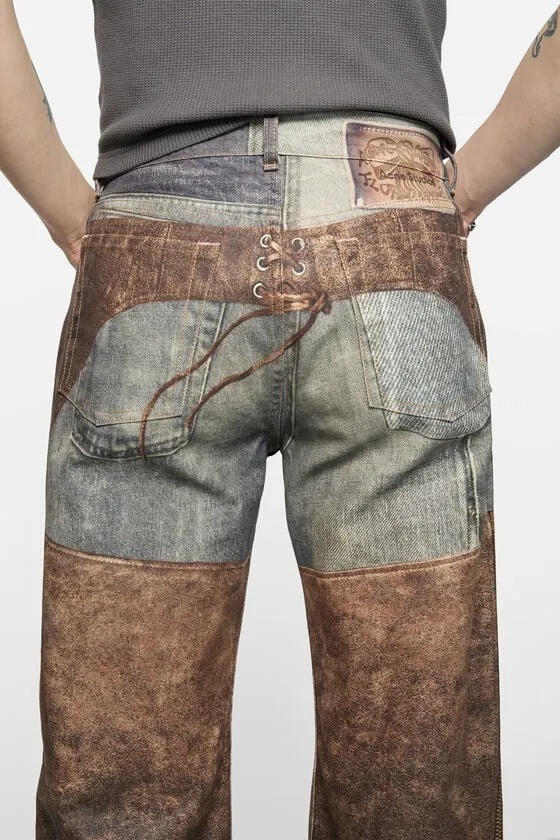 Printed Jeans