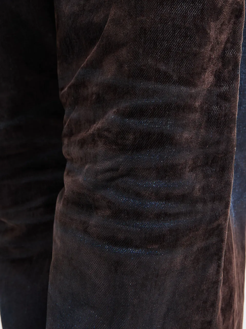 Belted Loose-Leg Jeans