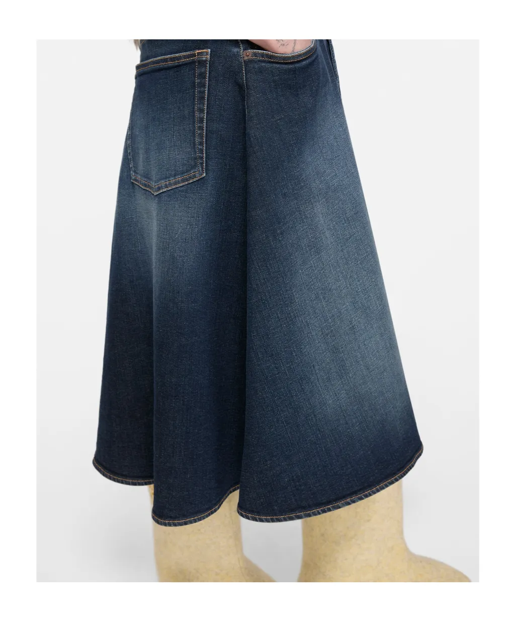 Frayed Denim Dress