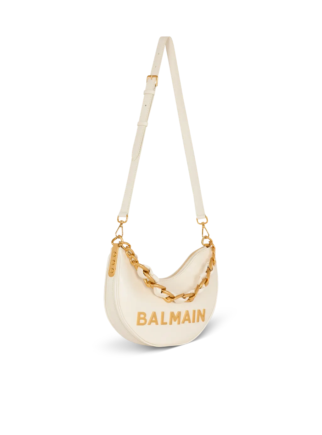 1945 Soft Moon Crinkled Shoulder Bag