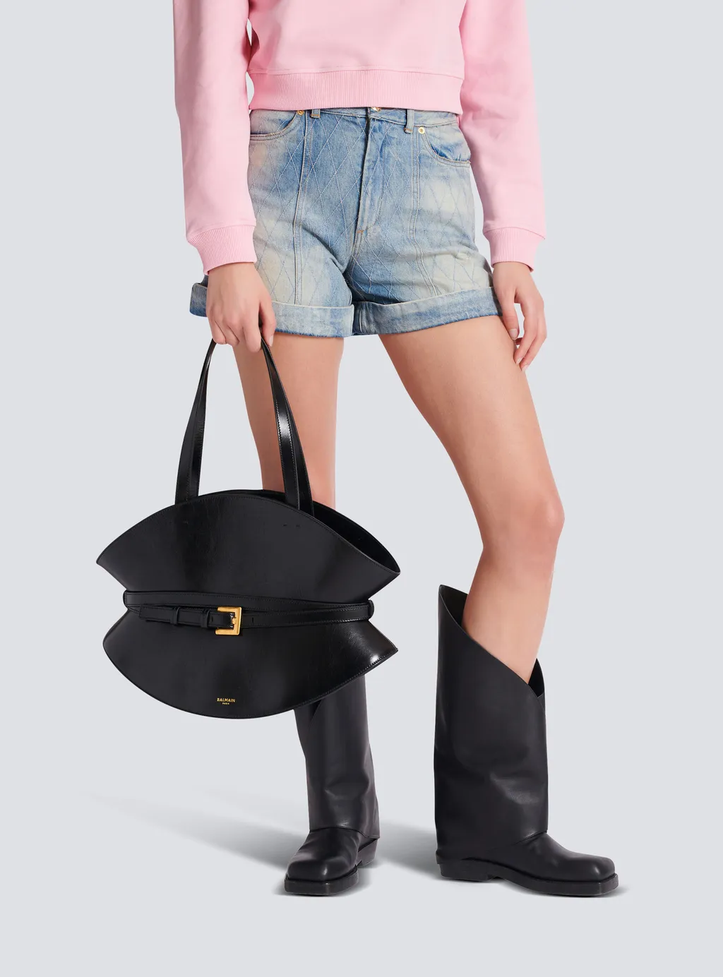 Shuffle Medium Bag In Leather