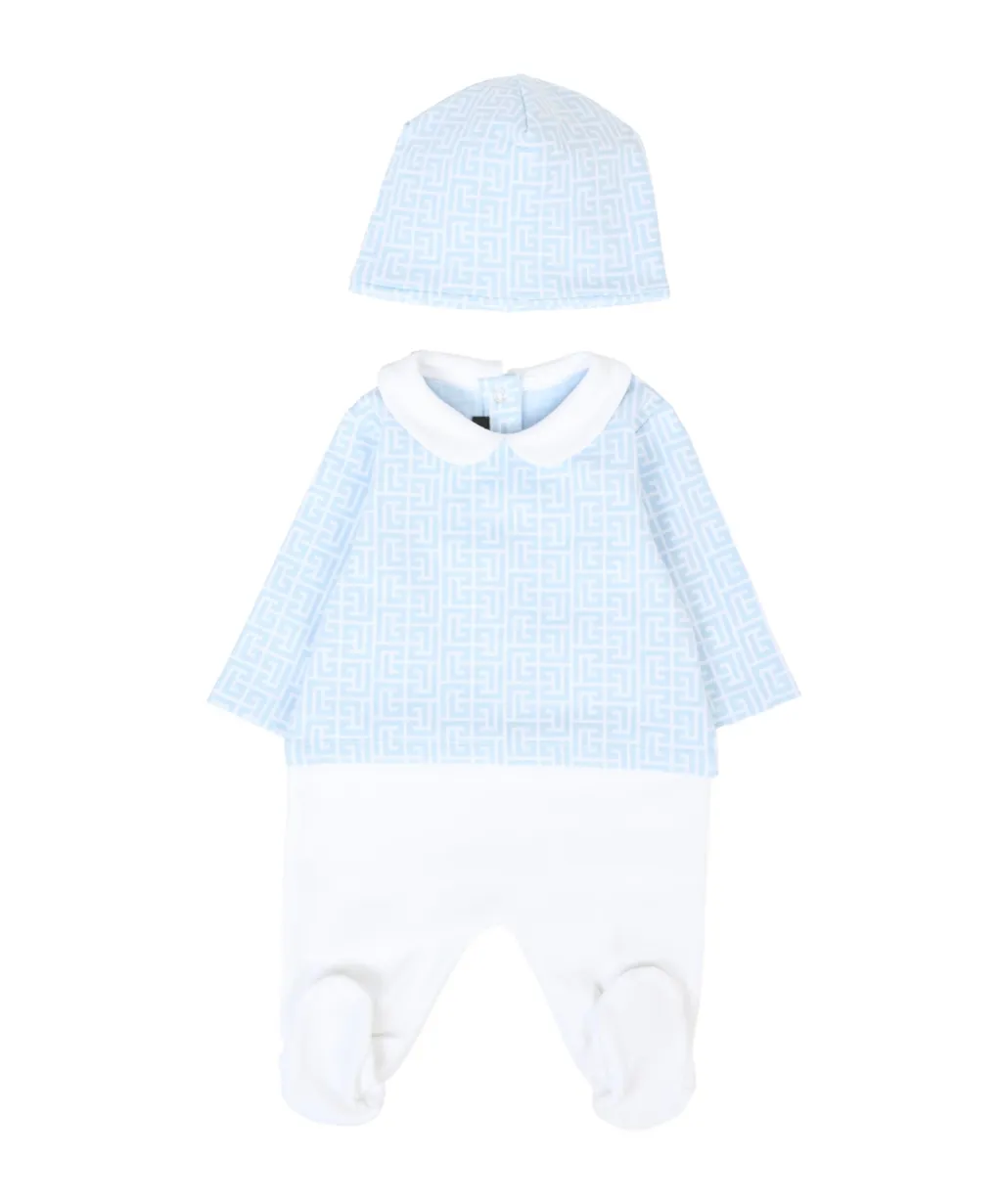 Geometric-Patterned Babygrow