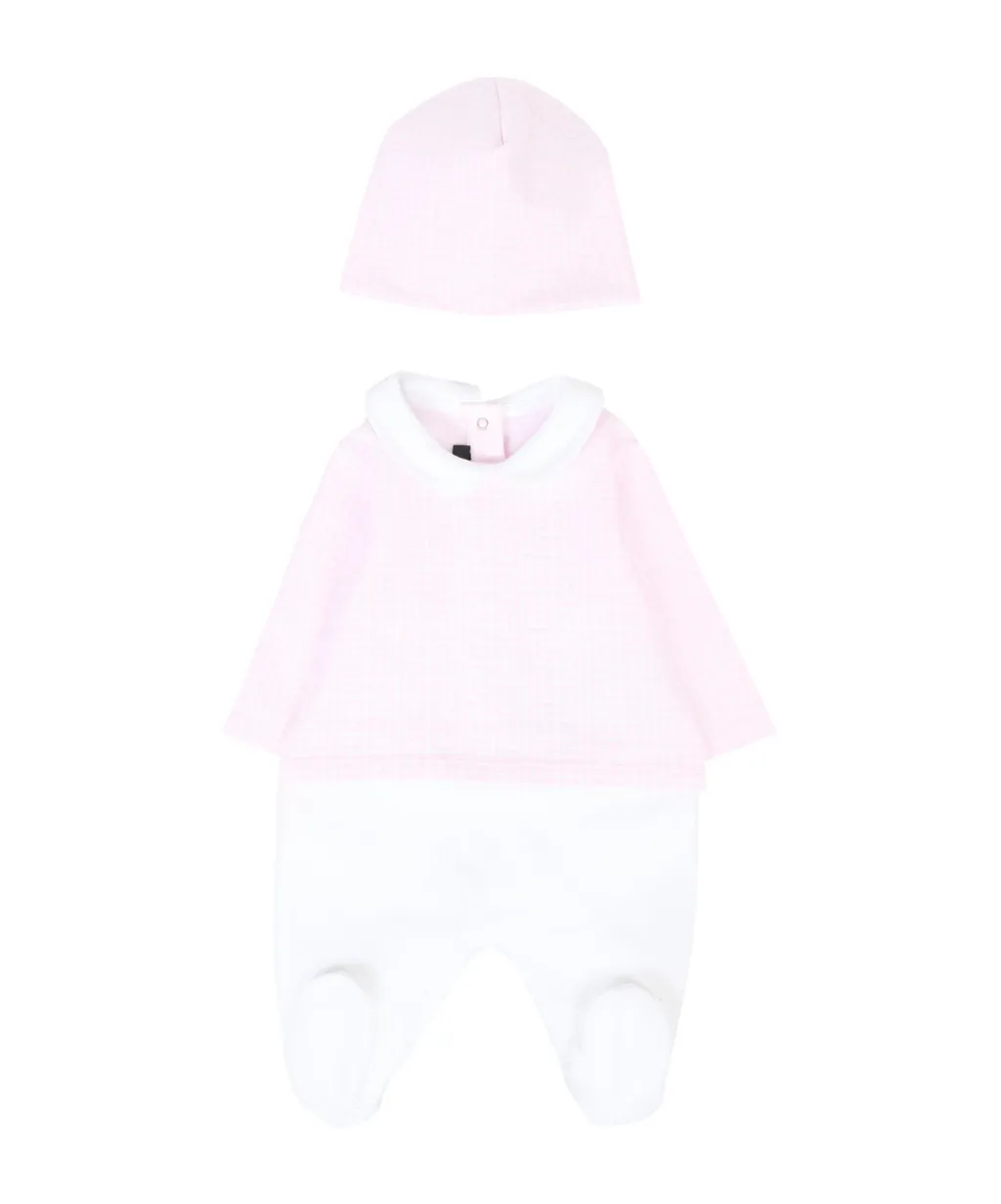 Geometric-Print Babygrow Set
