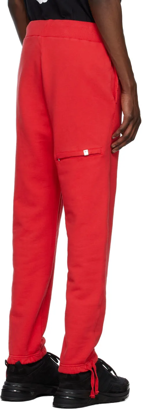 Draw-Cord Strap Sweatpants