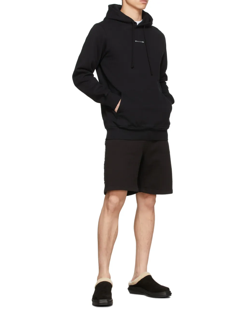 Logo-Print Cotton Hoodie