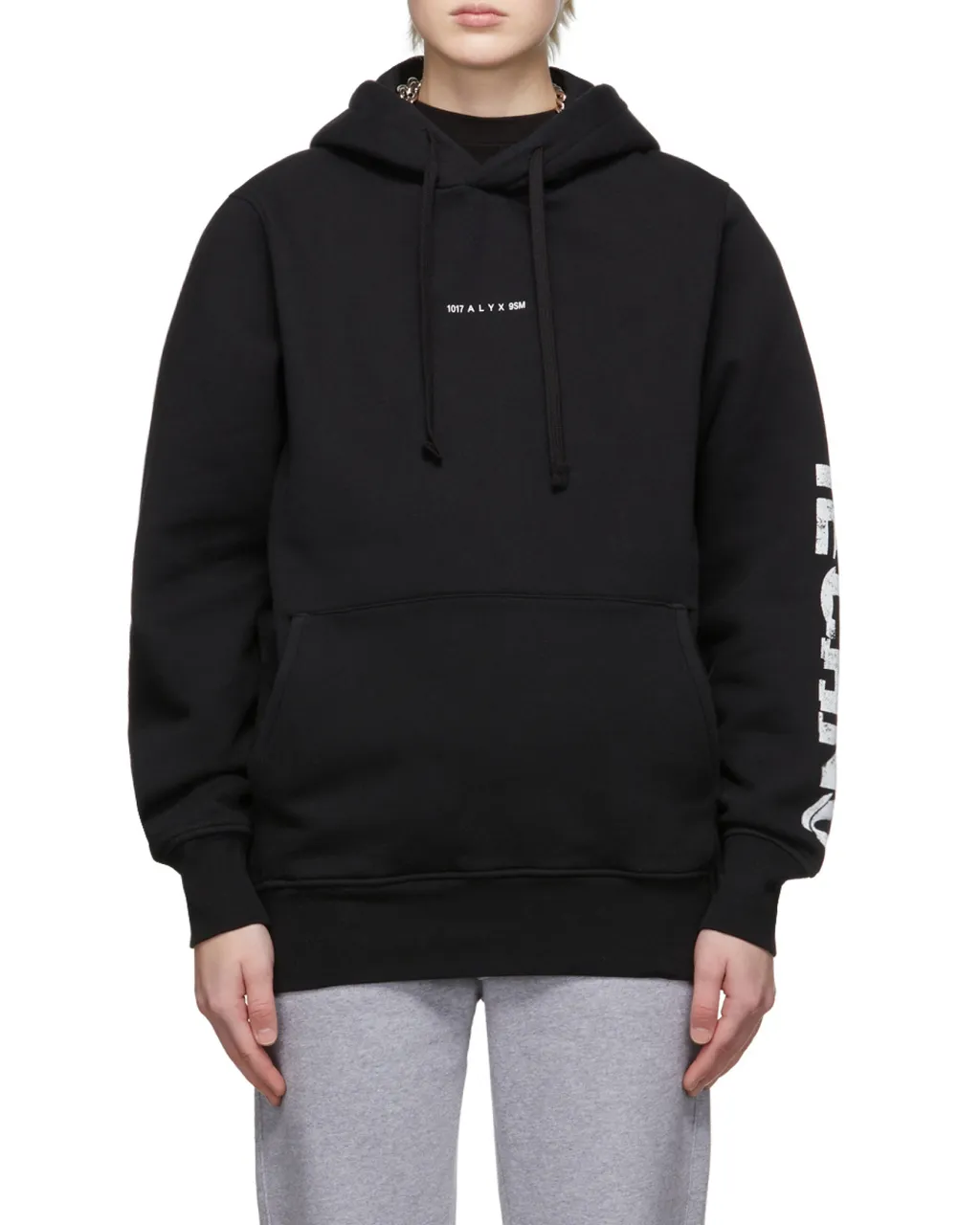 Logo-Print Cotton Hoodie