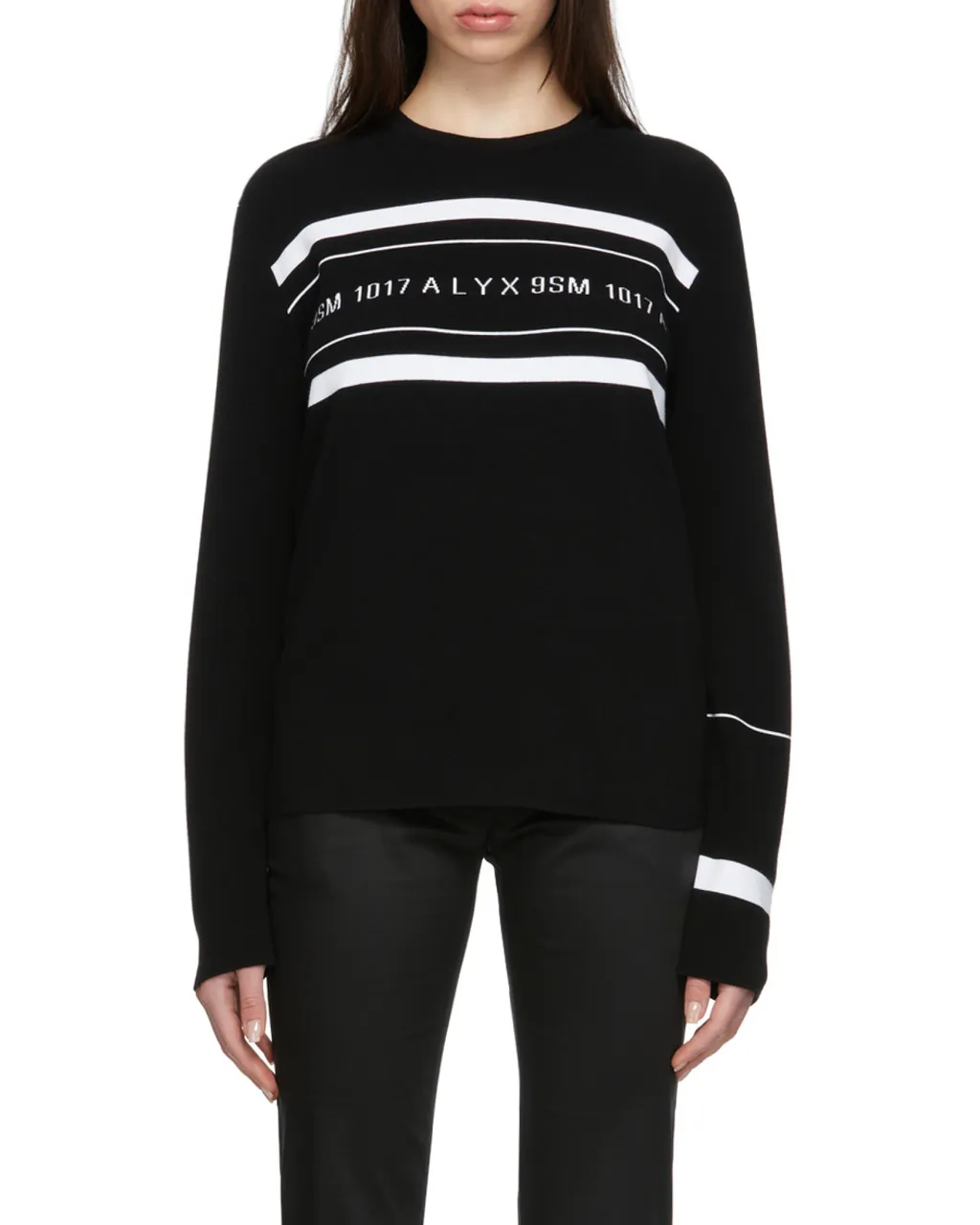 Logo-Print Crew Neck Sweatshirt