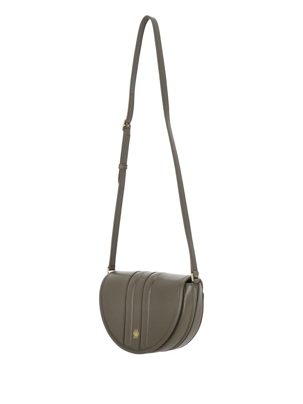 Panelled Leather Shoulder Bag