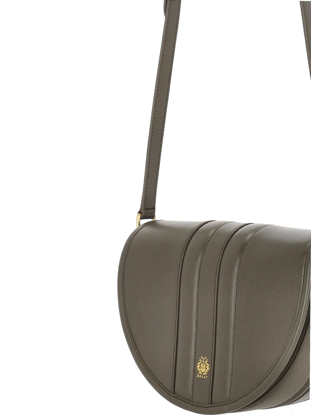 Panelled Leather Shoulder Bag