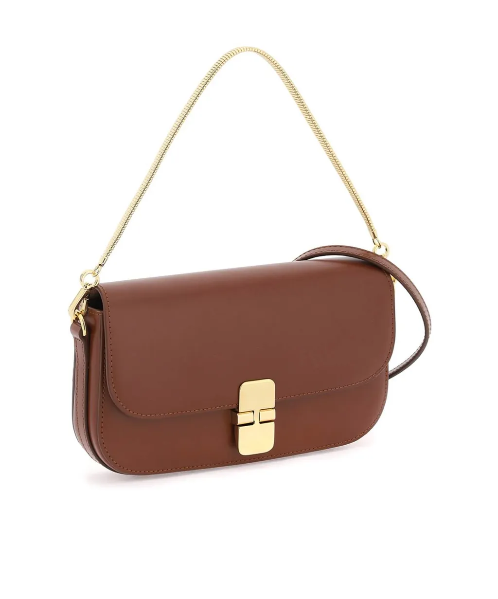 Chain-Linked Shoulder Bag