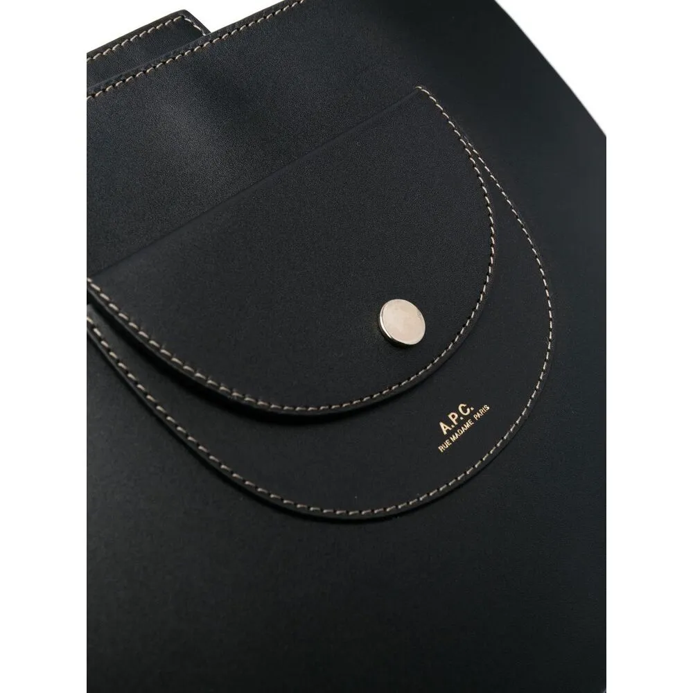 Le Pocket Leather Shoulder Bag